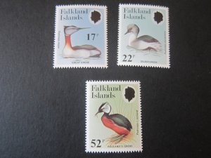 Falkland Islands 1984 Sc 408-10 bird set MNH