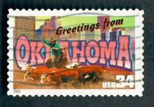 3596 Greetings from Oklahoma used single