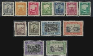 Colombia C121-33 MNH 1941 set (ak3755)