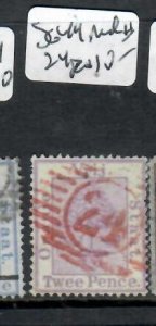 ORANGE FREE STATE  TREE  2D   SG 49  #24 IN RED   CANCEL   VFU     PP08114H