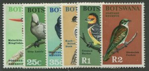 BOTSWANA #26, 28, 29, 30, 31, 32 MINT