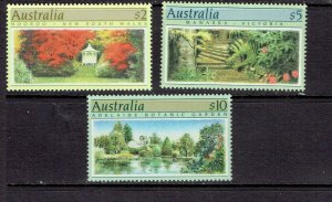 AUSTRALIA - 1989 HIGH VALUE AUSTRALIAN SCENES - SCOTT 1132 TO 1134 - MNH