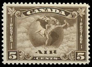 Canada C2 VF NH Airmail Stamp Unitrade $240.00 --- Stuart Katz