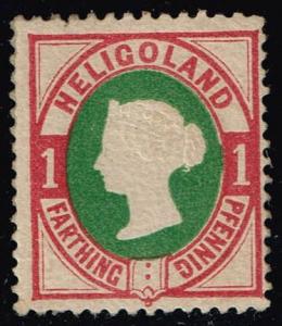 Heligoland #14 Queen Victoria - Reprint