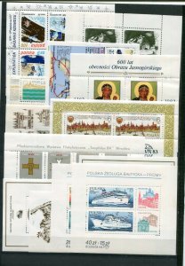 POLAND LOVELY COLLECTION MINI SHEETS AND SETS MAINLY 1990-2010 ALL PERFECT MNH
