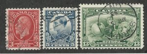 Canada  192-194  Used