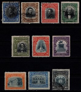 El Salvador 1912 Definitives, Set [Unused / Used]