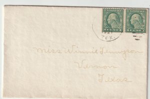 U.S Scott 405B pair on cover