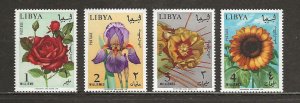 Libya Scott catalog # 284-287 Mint NH