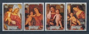 [116791] Penrhyn 1988 Christmas art paintings  MNH