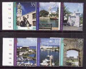 Bermuda-Sc#874-9- id9-unused NH set-Royal Naval Dockyard-Ships-2004-