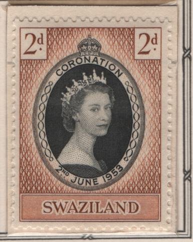 SWAZILAND, 54, MNH, 1953, Coronation Issue