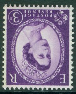 SG SPEC S74a, 3d deep lilac, NH MINT. WMK INV BANDS REACTING GREEN