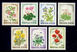 Hungary Sc# 2240-6 MNH Flowers