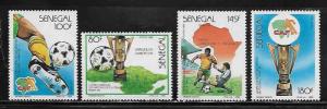 Senegal 775-78 Soccer Mint NH