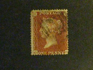  Great Britain #9 used missing UL corner perf a198.9293