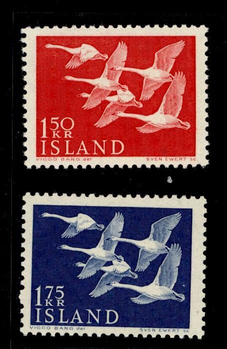 Iceland #298-299  Single (Complete Set)