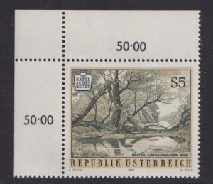 Austria    #1354   MNH   1989  scenery . 5s  Lusthauswasser