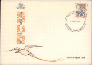 Christmas Island, Worldwide First Day Cover, Birds