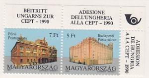 Hungary #3284-3285 MNH