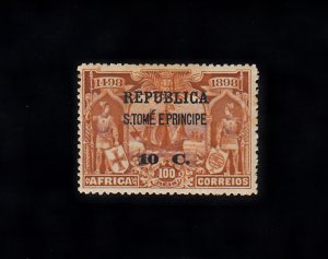 St Thomas & Prince Scott #184 MH