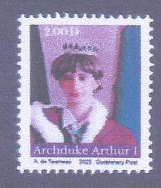 DUCKIONARY POST - 2024 - Archducal Portrait -Perf Single Stamp-Mint Never Hinged