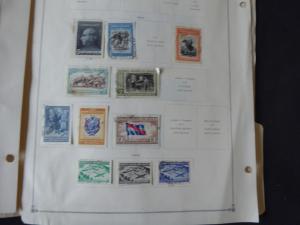 Uruguay 1941-1949 Mint/Used Stamp Collection on Album Pages