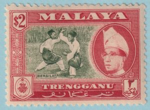 MALAYA - TRENGGANU 84  MINT HINGED OG * NO FAULTS VERY FINE! - LLZ