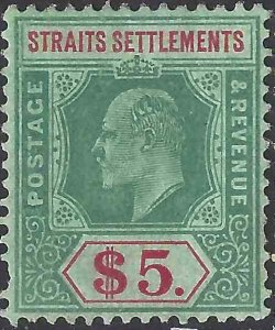 Straits Settlements 1910 SC 128 Mint SCV$ 150.00