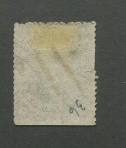 United States Postage Stamp #36 USED Average 12¢ Washington