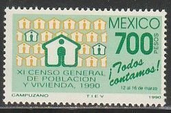 MEXICO 1641, NATIONAL CENSUS, NH. VF.