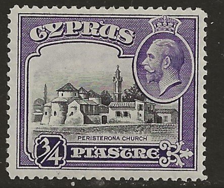 Cyprus 127  1934  3/4  P. fvf mint hinged