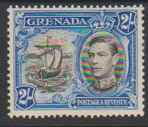 Grenada  GVI SG 161a perf 13½ x 12½  lightest mounted mint