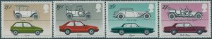 Great Britain 1982 SG1198-1201 QEII Motor Cars set MNH