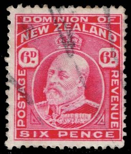 New Zealand #137 King Edward VII; Used