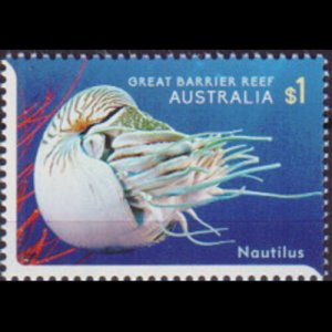 AUSTRALIA 2018 - Scott# 4827 Nautilus $1 NH