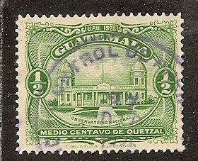 Guatemala  Scott 233  Observatory   Used