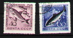 Russia 1959 MI 2244-2245 USED