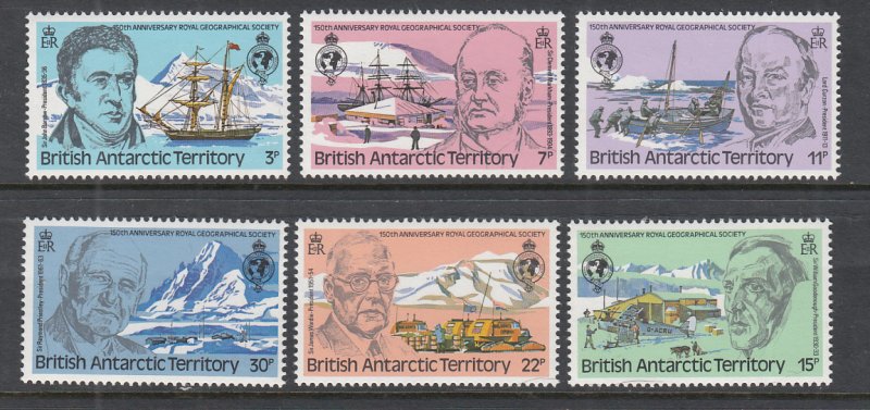 British Antarctic Territory 76-81 MNH VF