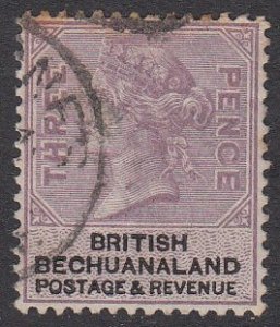 Bechuanaland 13, SG12 Used CV $8.75