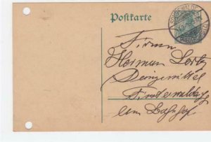 Germany Sonnewalde 1916 to Finsterwalde postal stationary  stamps card R21300