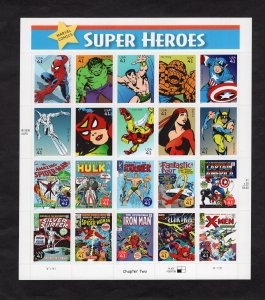 4159a-t Marvel Comics, MNH sheet/20