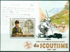 2017 MS #1 110th Anniversary Scout movement robert baden powell 400183 