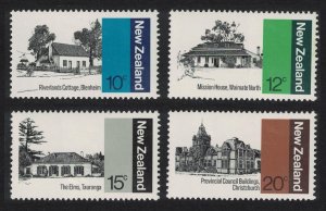 New Zealand Architecture 4v 1979 MNH SG#1188-1191