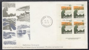 Canada Scott 594 LL FDC - 1972-77 Landscape Definitive