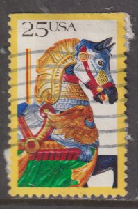 United States 2391 Carousel Animals, Horse 1988