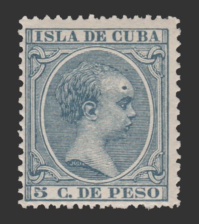 LATIN AMERICA - COLONIAL PERIOD - 1896. RARE FIND. SC # 146. UNUSED. # 12