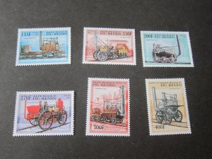 Benin 1997 Sc 1022-7 Train set MNH