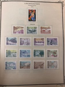 LIECHTENSTEIN – MINT COLLECTION 2nd HALF OF THE 20th CENTURY – 424449