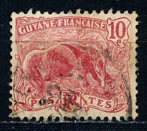 French Guiana #56 Single Used